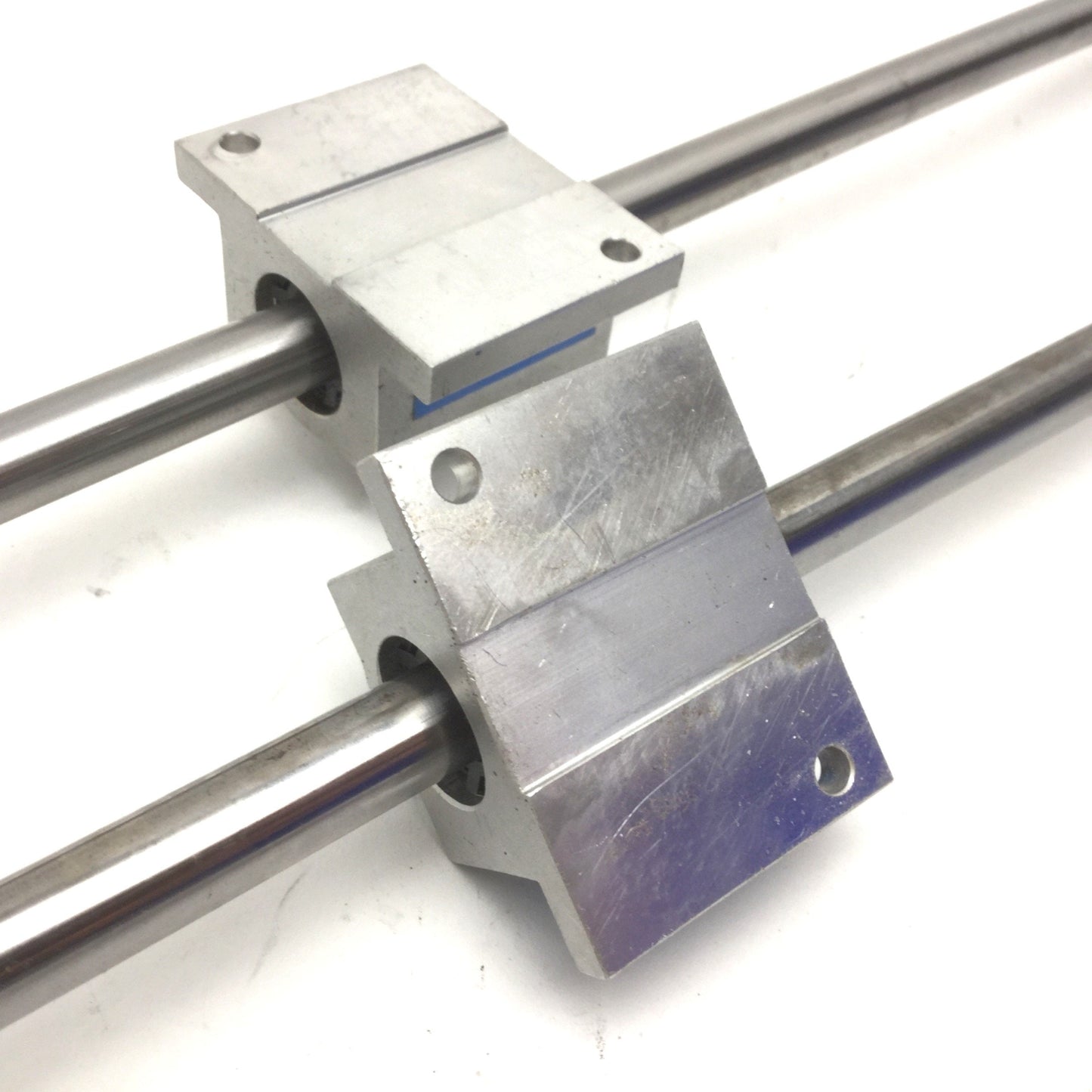Used Lot of 2 Thomson SPB 6 Super Pillow Block w/Rod Length: 21"x3/8" Travel: 19-7/8"