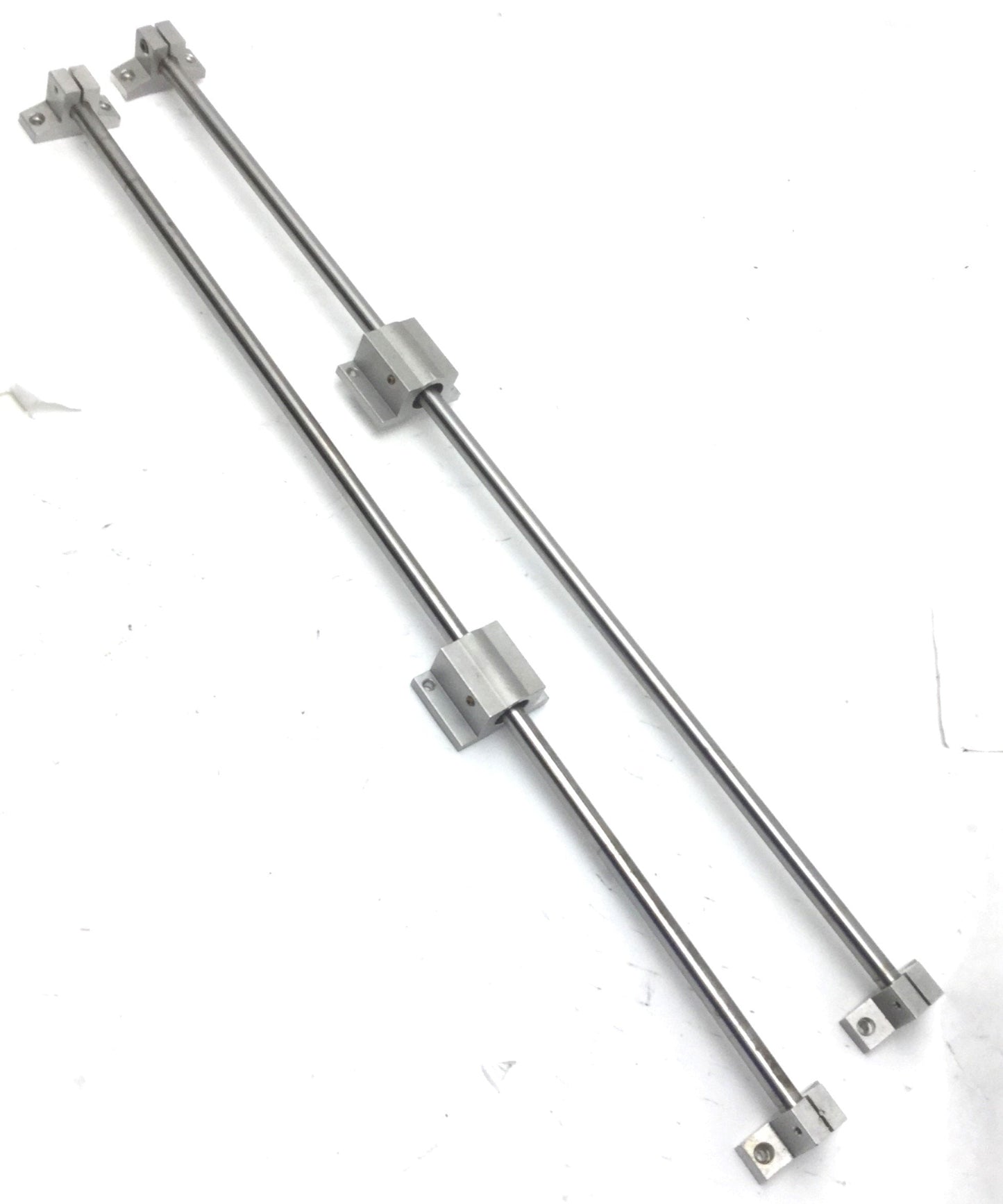 Used Lot of 2 Thomson SPB 6 Super Pillow Block w/Rod Length: 21"x3/8" Travel: 19-7/8"