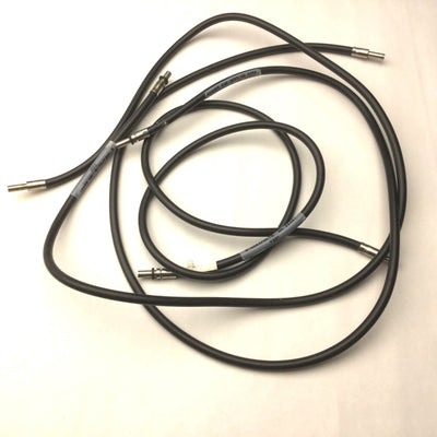 Used Lot of 3 Banner IF23P Fiber Optic Cables, Bundle: 0.125" L:3' , Outer D: 0.18"