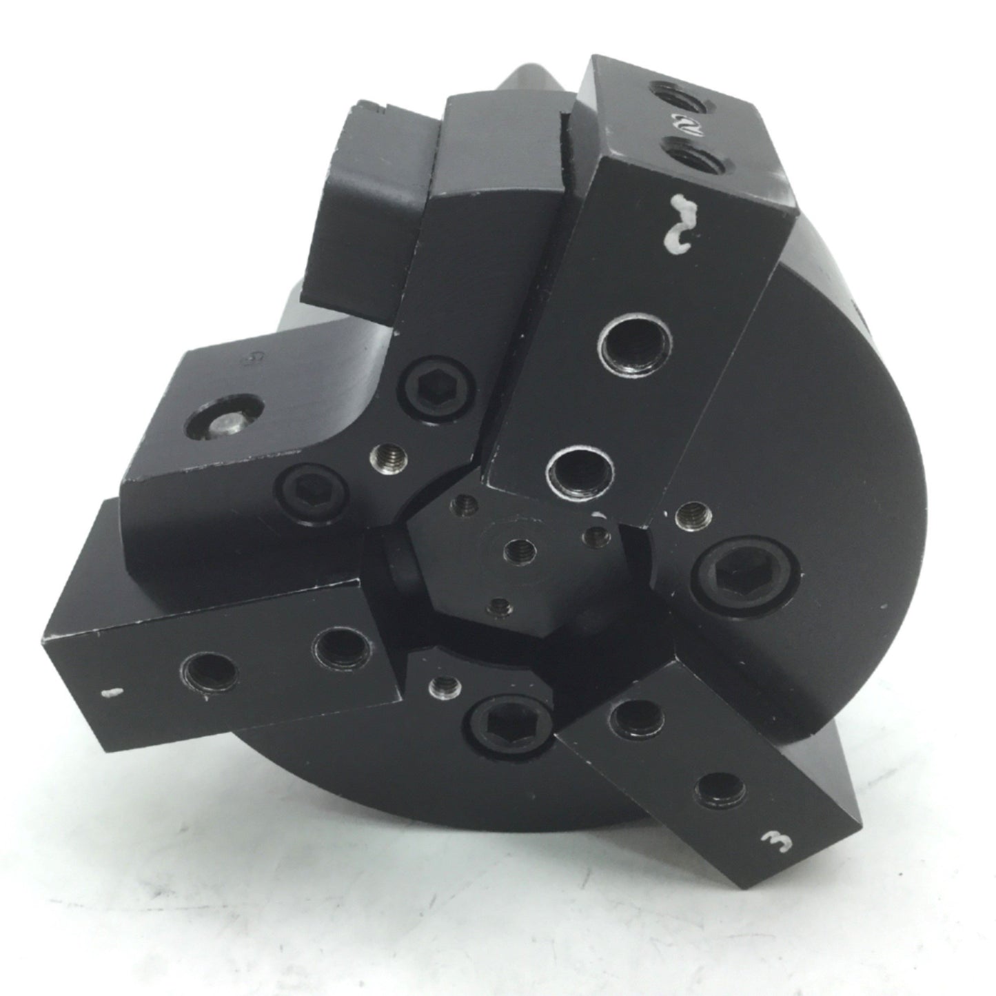 Used PHD 8634-01-4001 Pneumatic Gripper 3 Jaw Bore: 38mm Sensor Ready