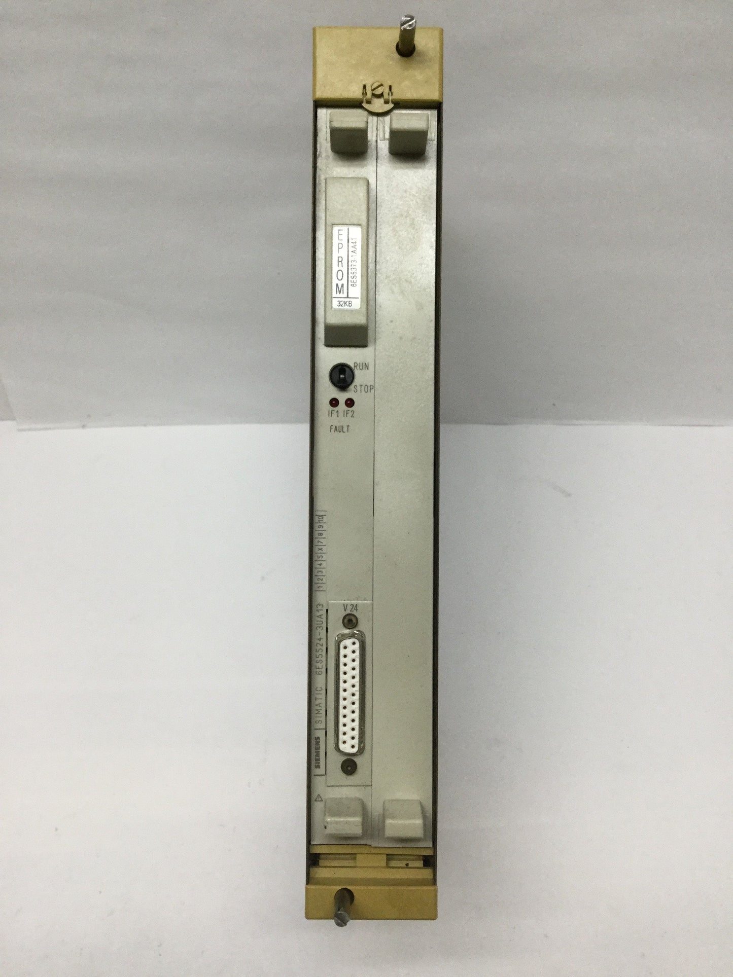 Used Siemens 6ES5524-3UA13 Communications Processor w/32KB EPROM & RS-232 Interface