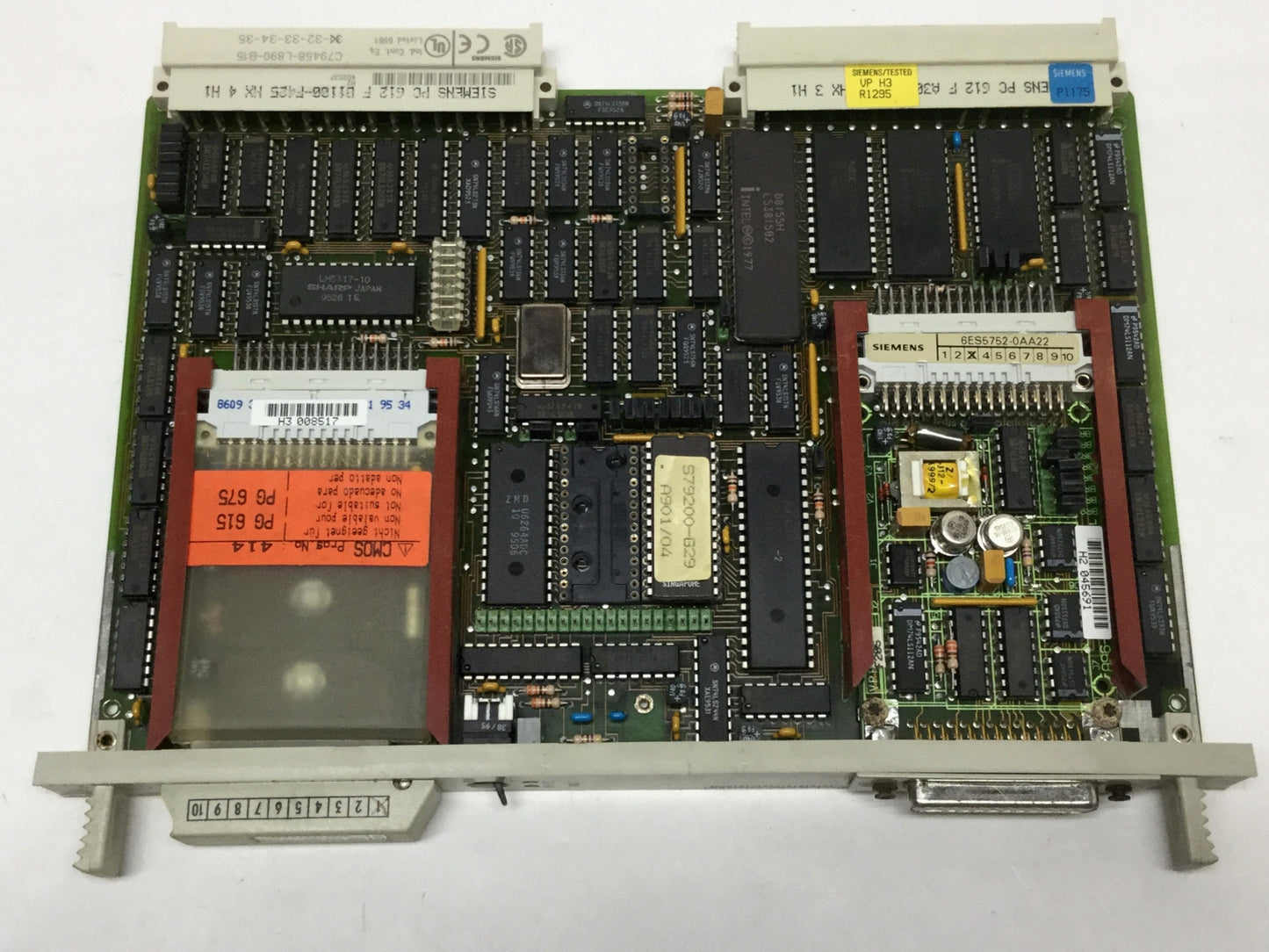 Used Siemens 6ES5524-3UA13 Communications Processor w/32KB EPROM & RS-232 Interface