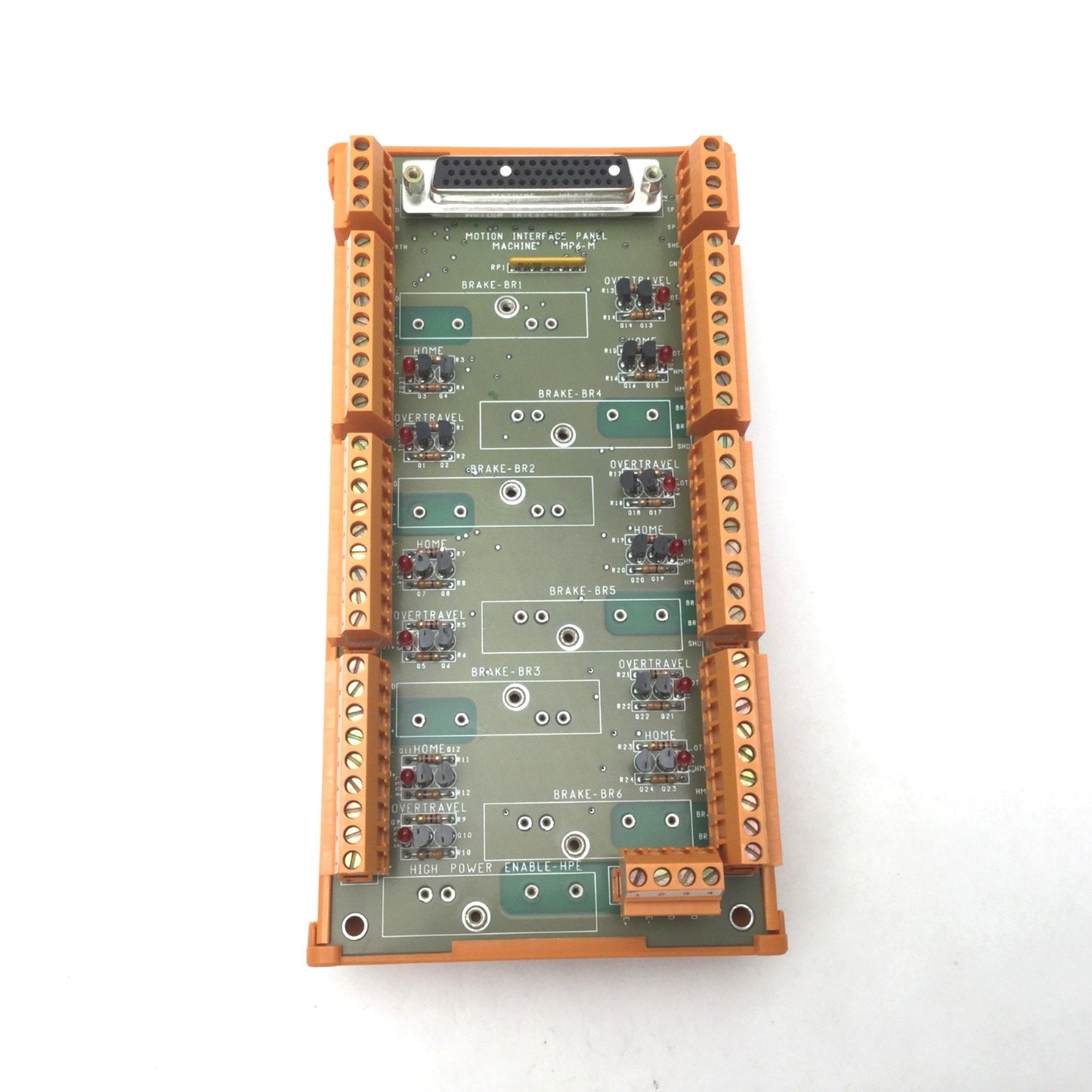 New Adept 995909/67 P/N 30330-12460 MP6-M Machine Motion Interface Panel