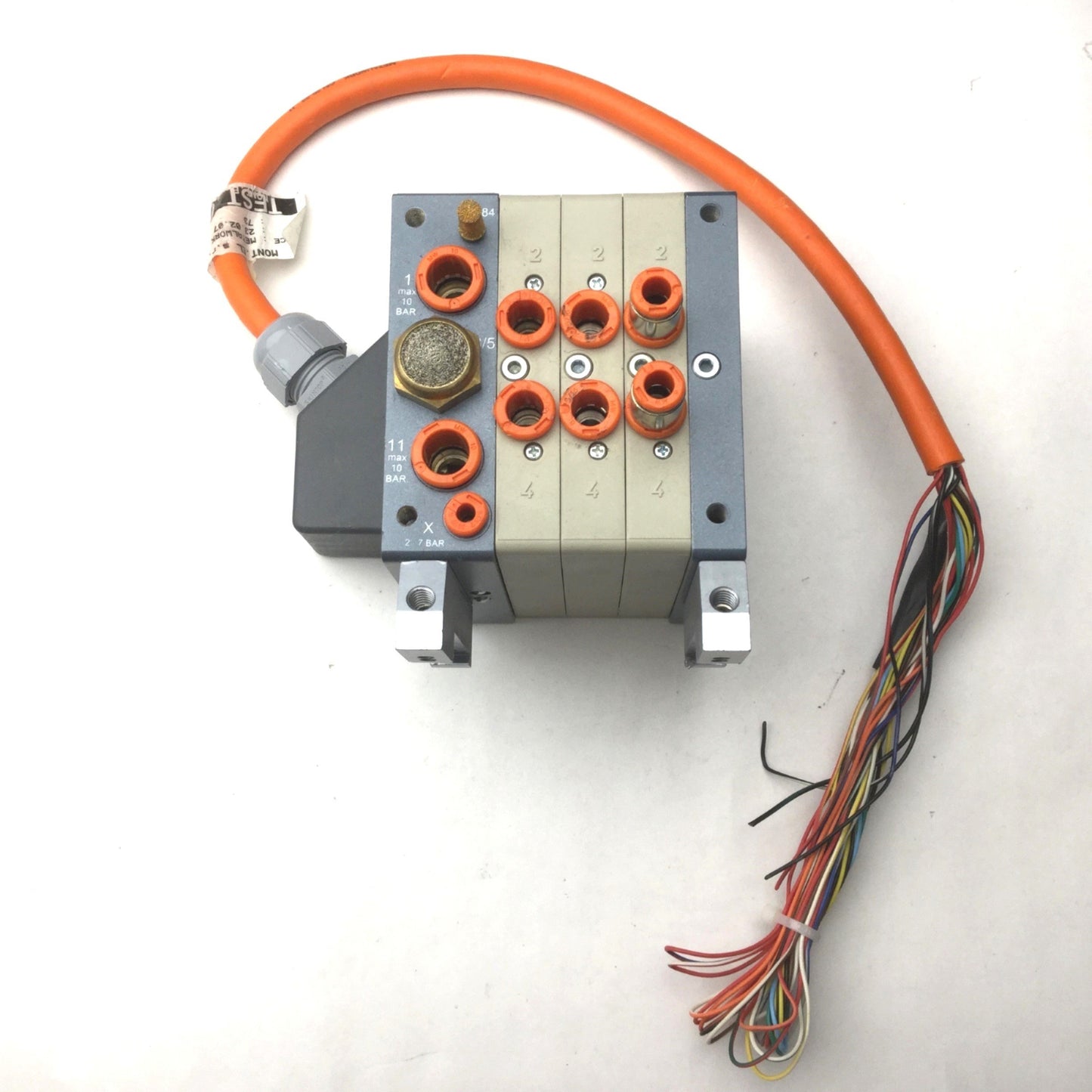 Used Metal Works Solenoid Valve Bank, 2x HDM, W8 HDM, 7 HDM, F8 HDM & 5 HDM