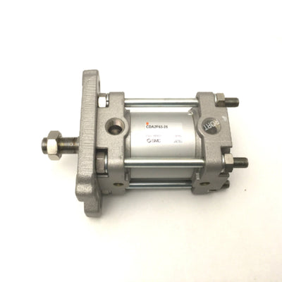 New SMC CDA2F63-25 Double Acting Single Rod Air Cylinder Bore: 63mm Stroke: 25mm
