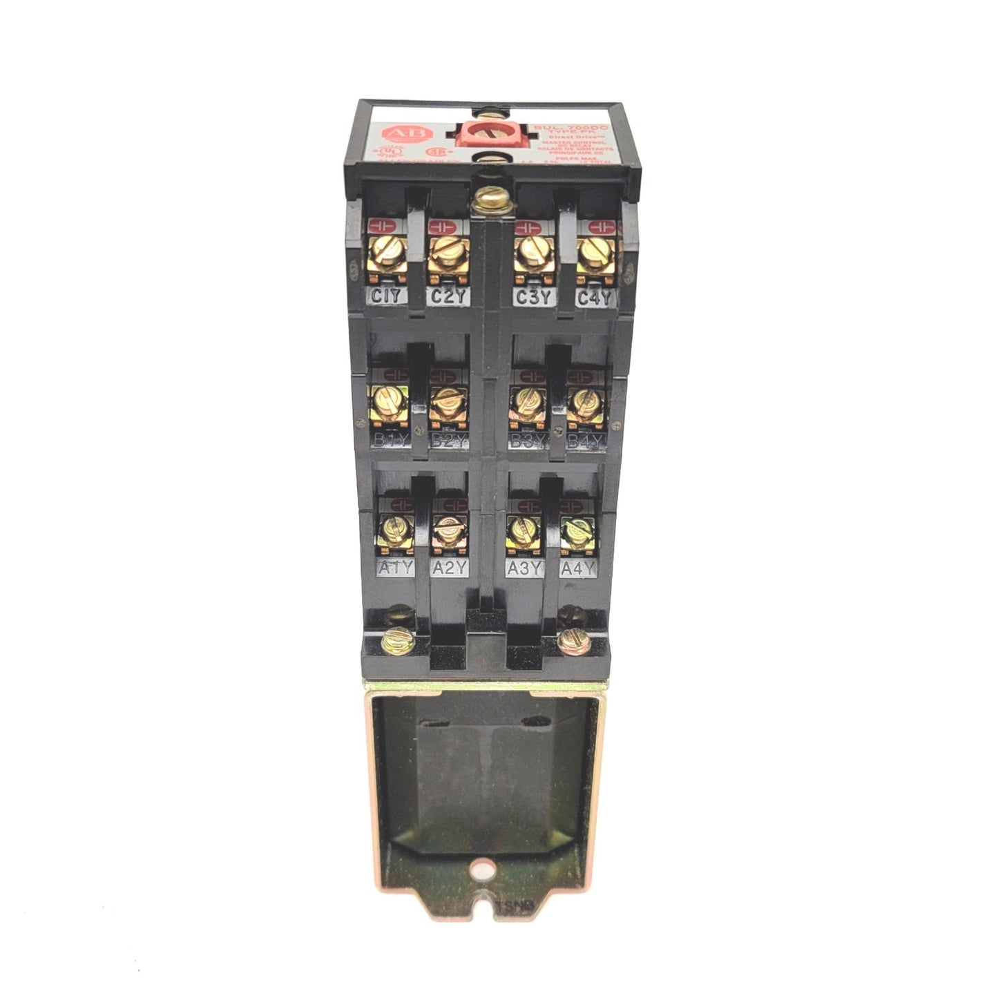 New – Open box Allen-Bradley 700DC-PK1200Z24 Control Relay 12 Poles 24VDC Coil, 600V Max
