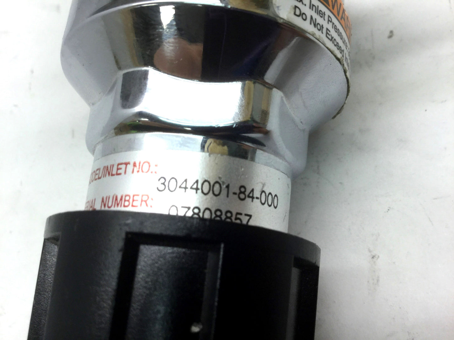 Used Concoa 3044001-84-000 Regulator 1/4" NPT Ports Outlet Pressure: 0-250psi