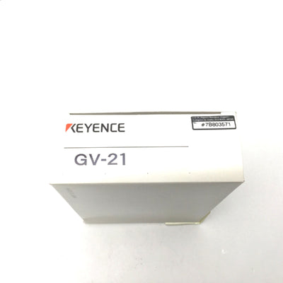 New KEYENCE GV-21 Digital CMOS Laser Sensor Amplifier Main Unit, NPN, 10-30VDC