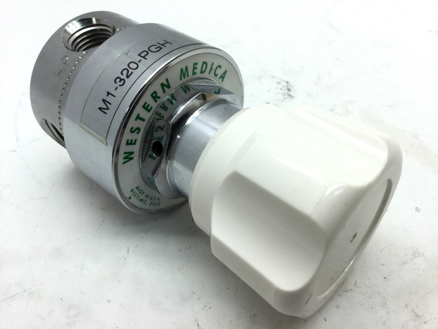 Used Western Medica M1-320-PGH Compressed Gas Regulator 1/4" NPT Carbon Dioxide CO2