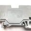 Used Lot of 13 Wago 283 Cage Clamp Terminal Block, 800V, 10x Gray 3x Green/Yellow