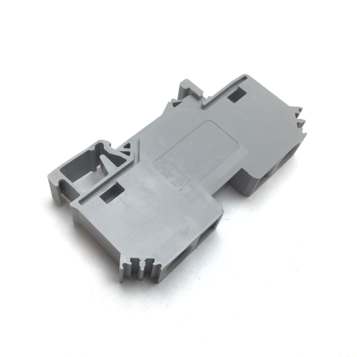 Used Lot of 13 Wago 283 Cage Clamp Terminal Block, 800V, 10x Gray 3x Green/Yellow