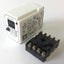 Used Square D JCK60V20 Ser B 9050 On Delay Timing Relay Input: 120VAC 0.05sec-999min
