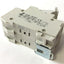 Used Lot of 3 ETI VLC10 Fuse Holders, 2-Pole, 600VAC 3W Max, 10 x 38, DIN Rail Mount