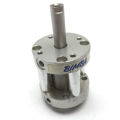 Used Bimba FOD-040.875 Pneumatic Cylinder, Double End Rod, Bore: 3/4", Stroke: 7/8"