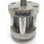 Used Bimba FOD-040.875 Pneumatic Cylinder, Double End Rod, Bore: 3/4", Stroke: 7/8"