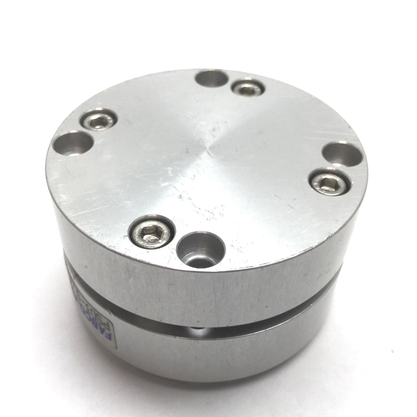 Used Fabco-Air PSD3-0.250 Pancake Cylinder, Bore: 1-1/16", Stroke: 1/4", 1/8" NPT