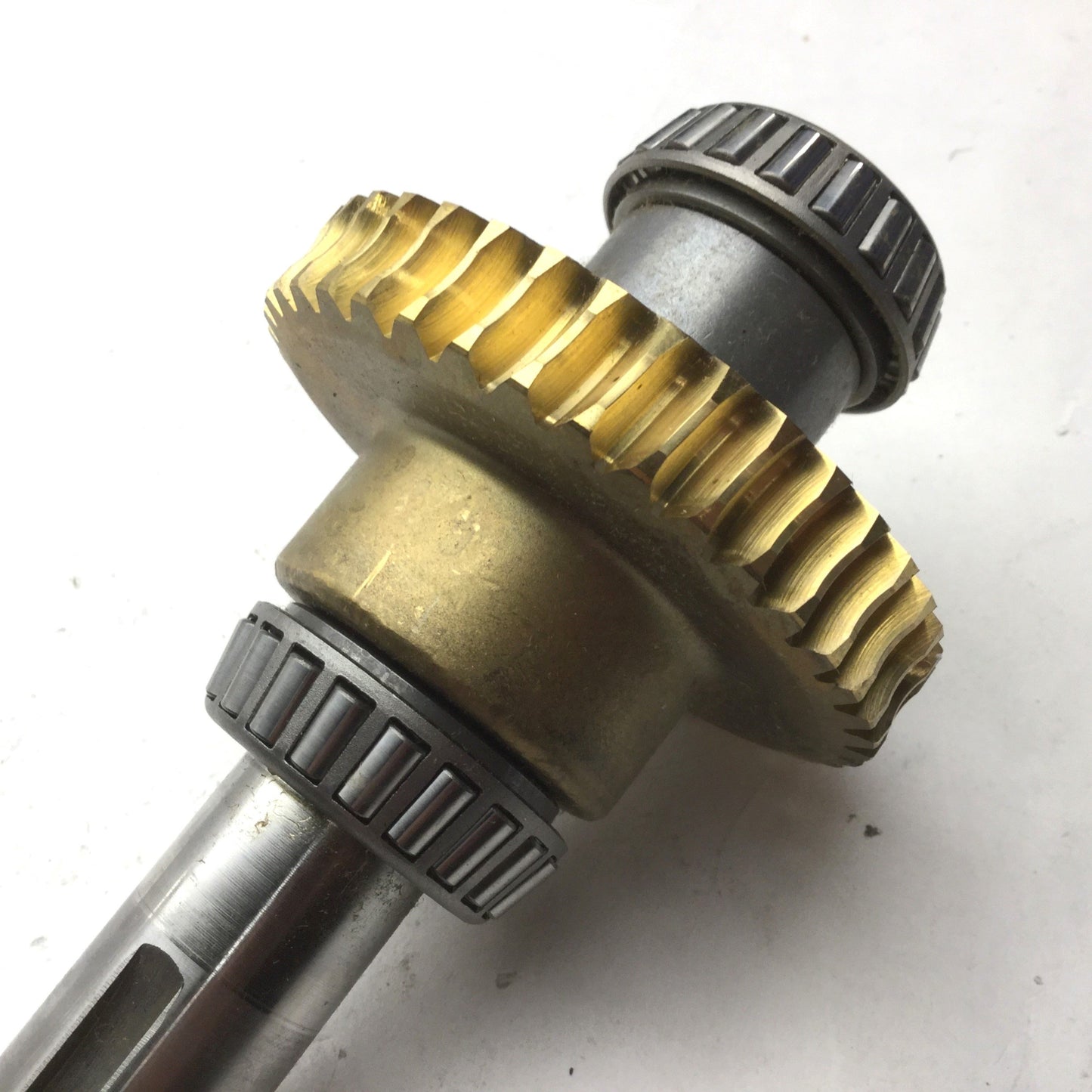 Used Boston Gear Z721-3A-40M Replacement RDCR Gear, DBL RED, Bronze, Ratio: 150:1