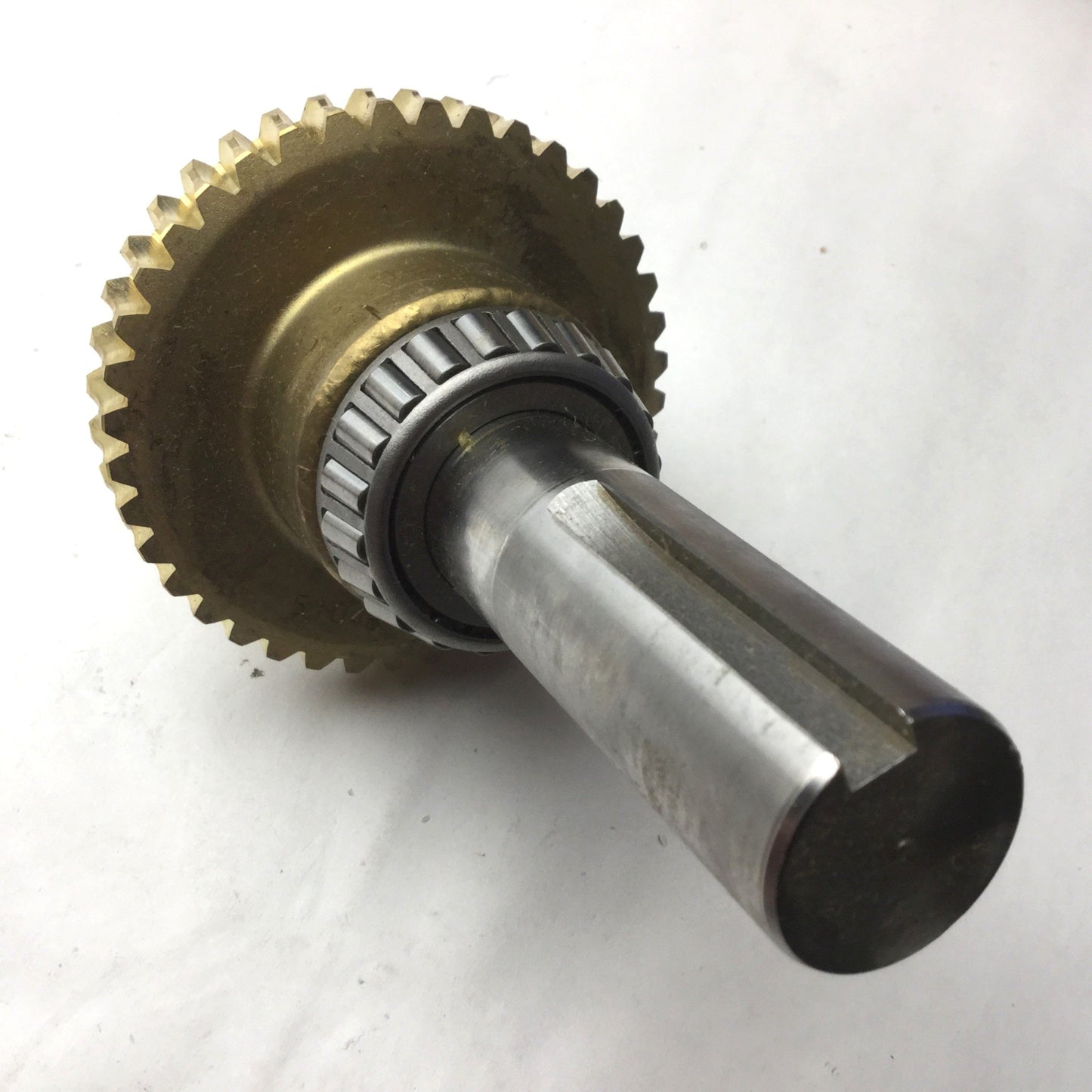 Used Boston Gear Z721-3A-40M Replacement RDCR Gear, DBL RED, Bronze, Ratio: 150:1
