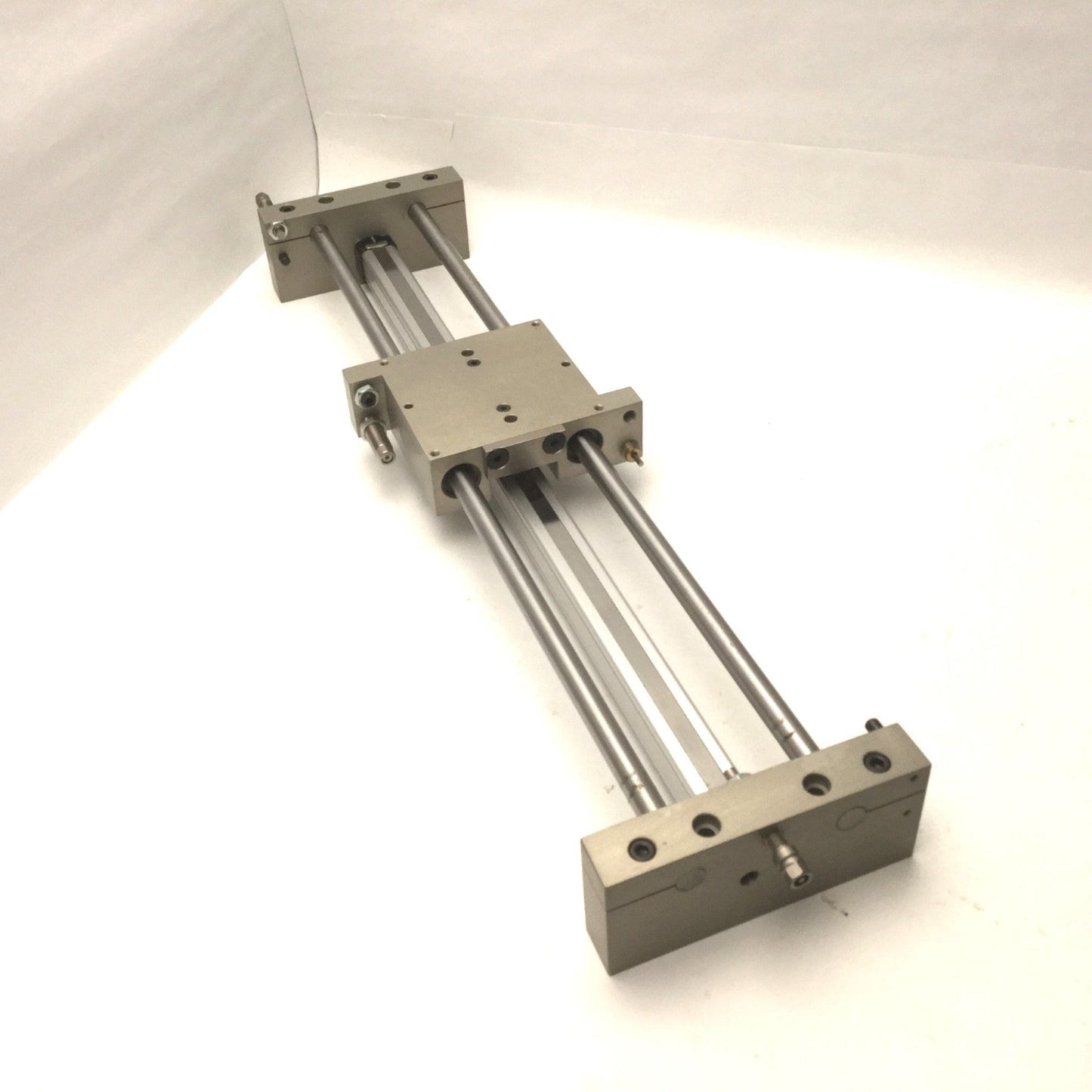 Used Barrington Automation TS-2-16 Guided Rodless Cylinder, Stroke: 16", Bore: 0.62"