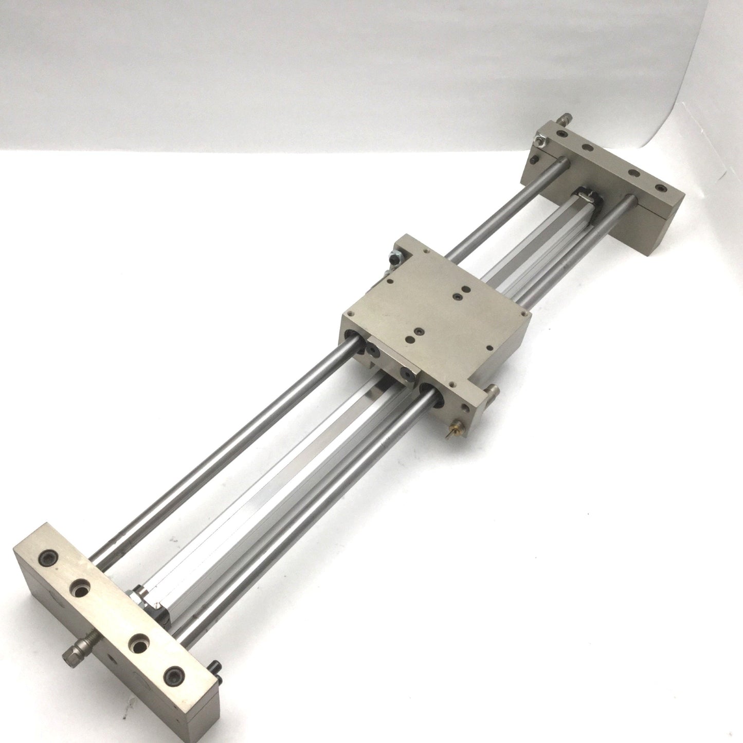 Used Barrington Automation TS-2-16 Guided Rodless Cylinder, Stroke: 16", Bore: 0.62"