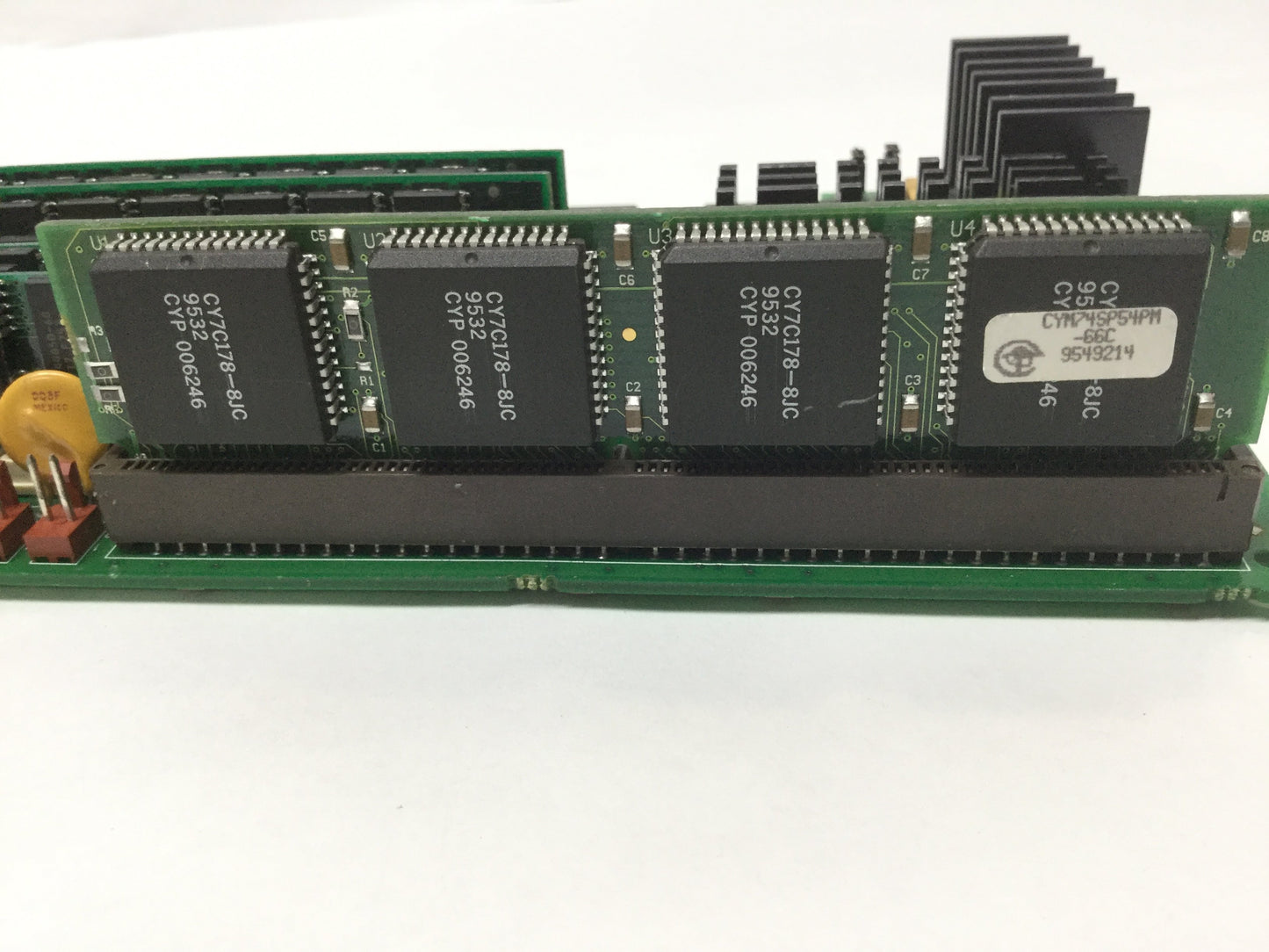 Used ICS SB586PV Single Board Computer PICMG1.0 PCI-ISA SCSI-2 P54CS 200MHz 80MB RAM