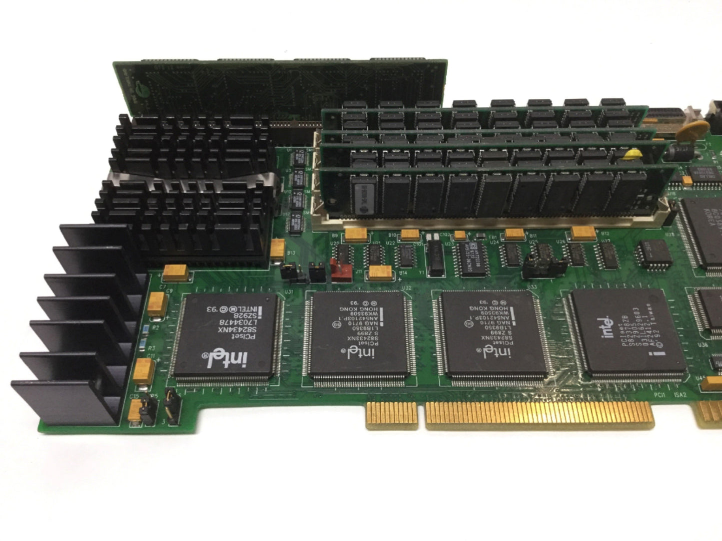 Used ICS SB586PV Single Board Computer PICMG1.0 PCI-ISA SCSI-2 P54CS 200MHz 80MB RAM