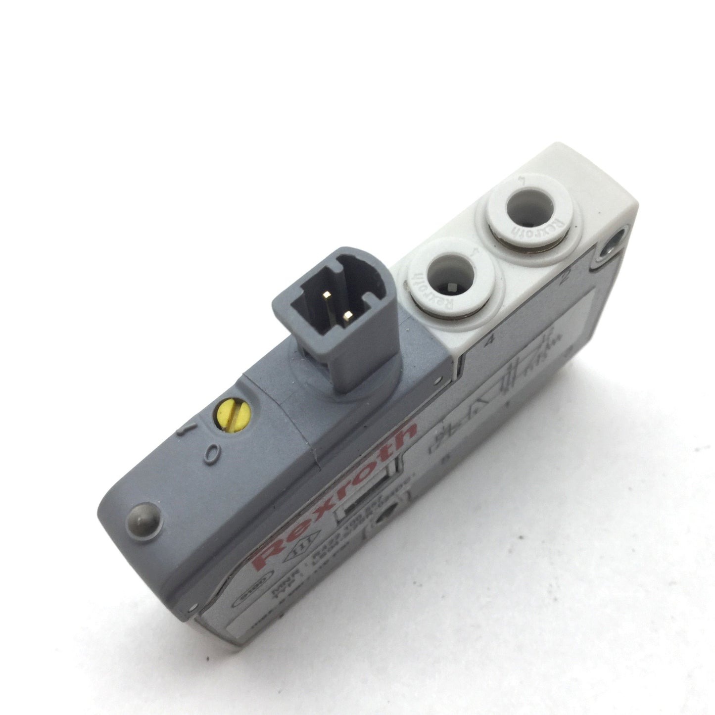 Used Rexroth LS04-5/2SR-024DC Pneumatic Solenoid Valve, 2-Position 5-Port, 24VDC