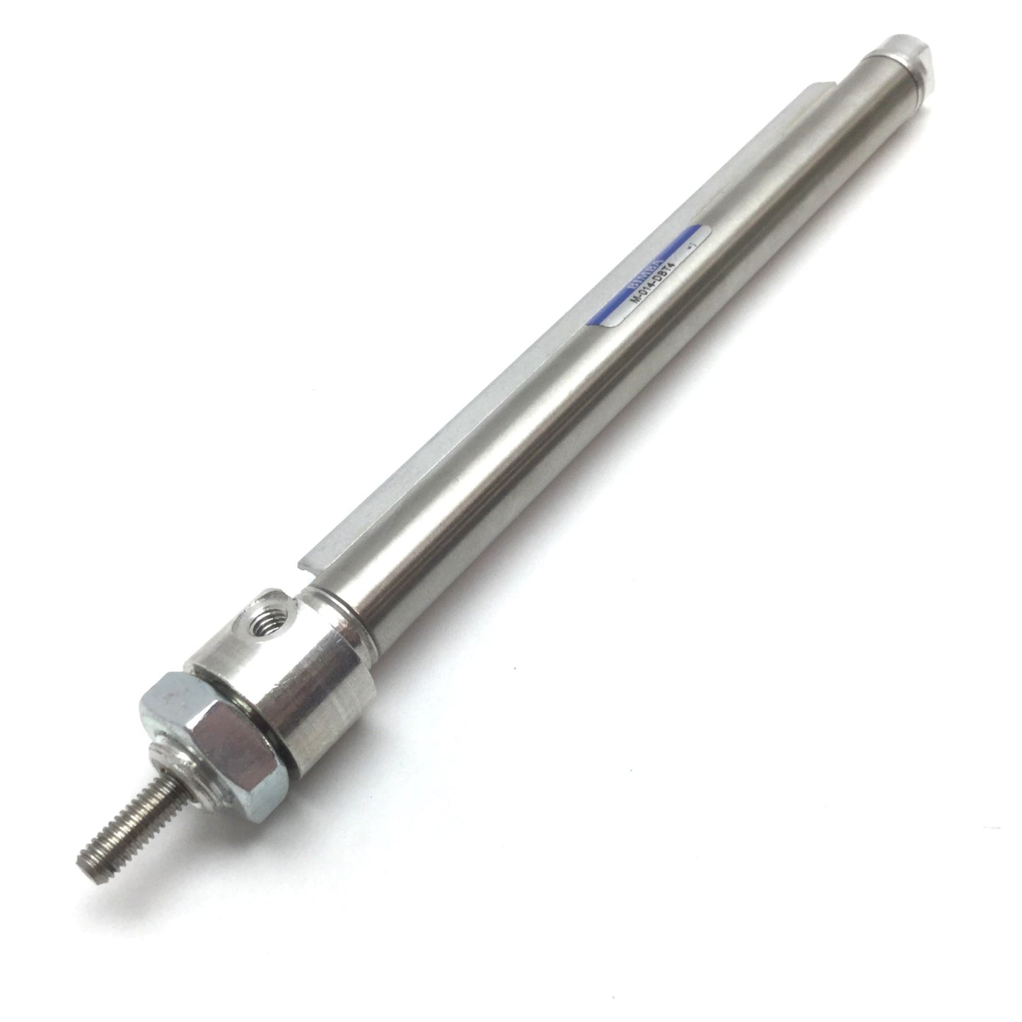 New – Open box Bimba M-014-DBT4 Pneumatic Cylinder, Bore: 0.4375", Stroke: 4", 10-32