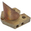 Used Kugler 15044 PF17950/7 Flat Copper Laser Mirror ø49.5mm 90° OFHC w/Cooling Plate