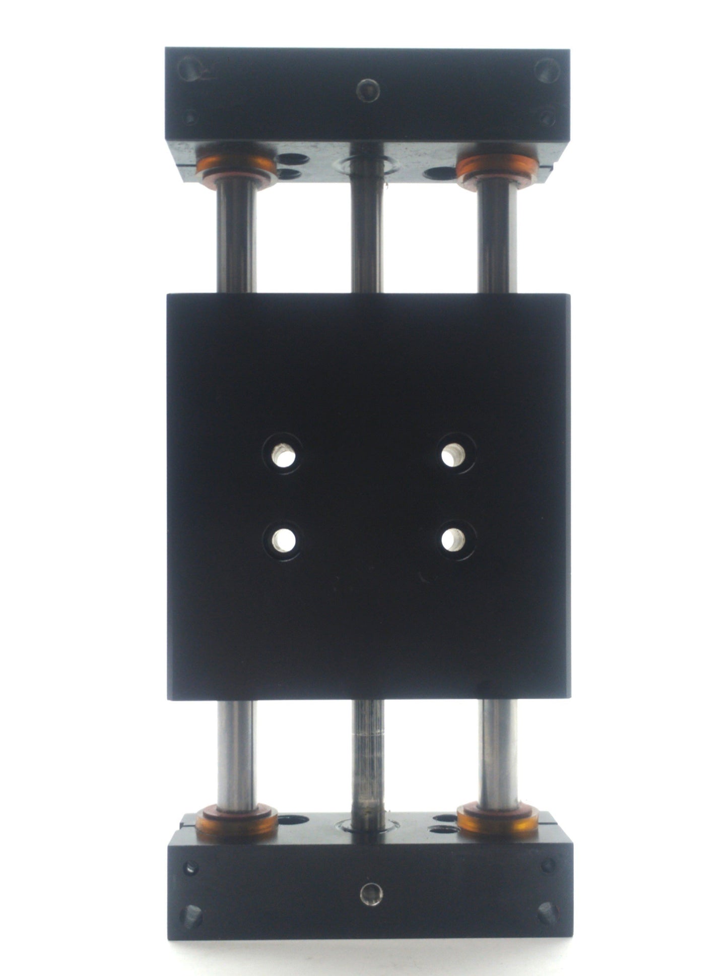 Used Robohand DLB-10-B-B-2 Guided Cylinder, 2" Stroke, 3/4" Bore, 80PSI, 10-32 Ports