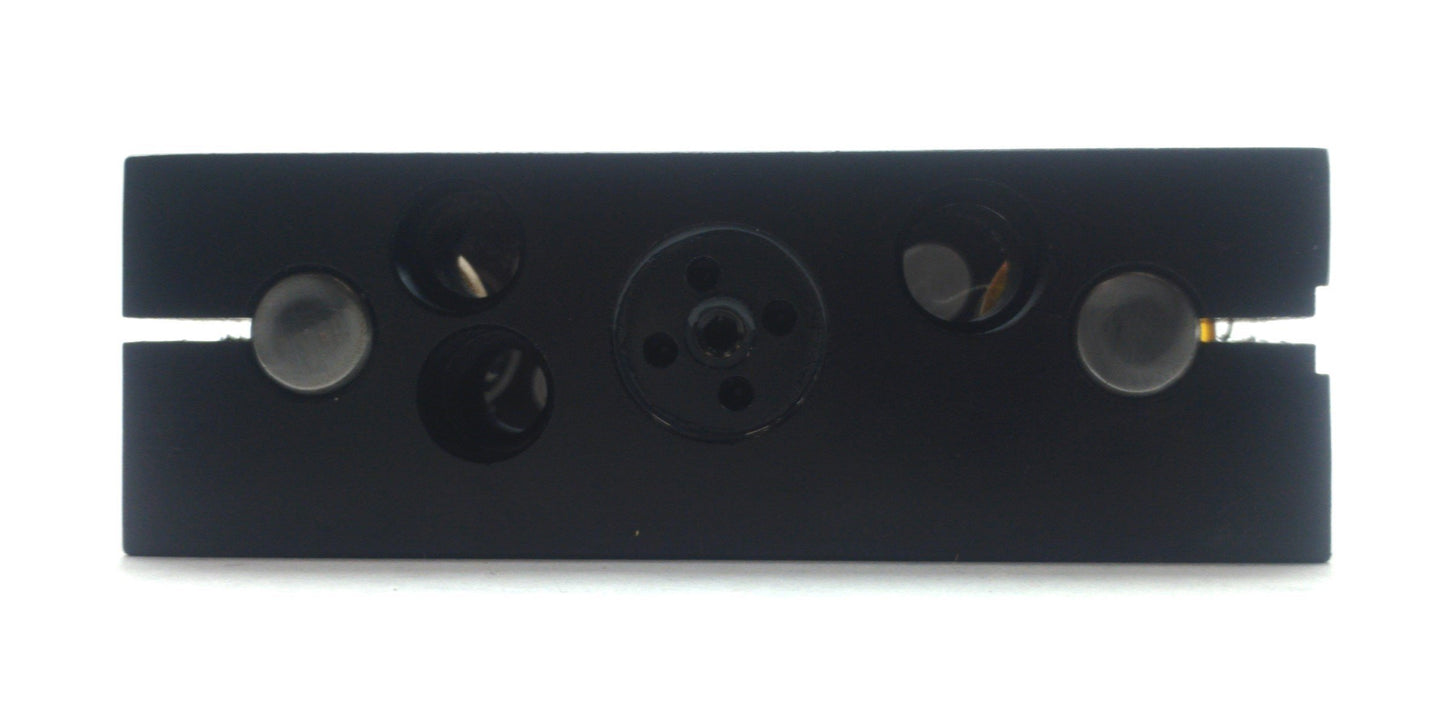 Used Robohand DLB-10-B-B-2 Guided Cylinder, 2" Stroke, 3/4" Bore, 80PSI, 10-32 Ports