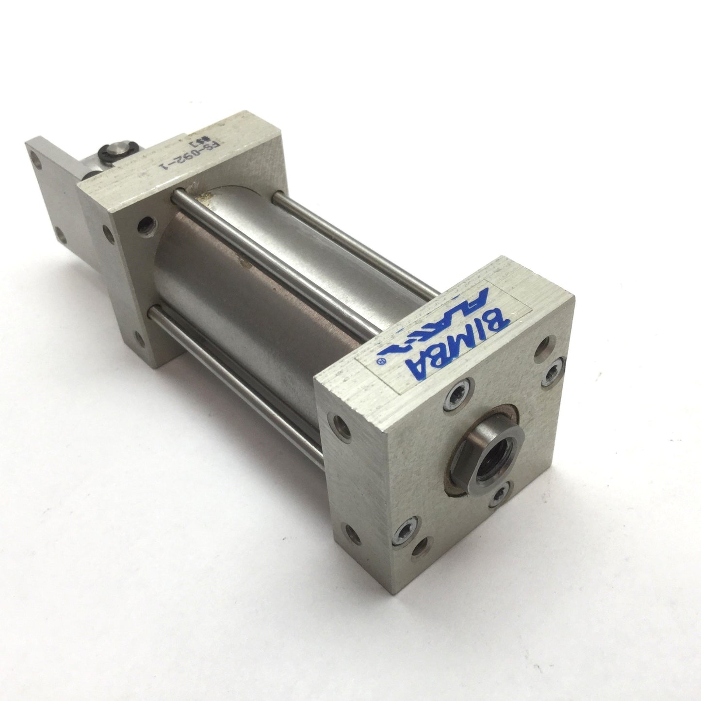 Used Bimba FS-092-1 Flat-1 Pneumatic Cylinder, Bore: 1.0625", Stroke: 2", 1/8" NPT
