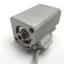Used SMC NCDQ2A25-25D Pneumatic Cylinder, Bore: 25mm, Stroke: 25mm, With 2x Sensors