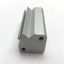 Used SMC NCDQ2A12-25D Pneumatic Cylinder, Bore: 12mm, Stroke: 25mm, Ports: M5x0.8
