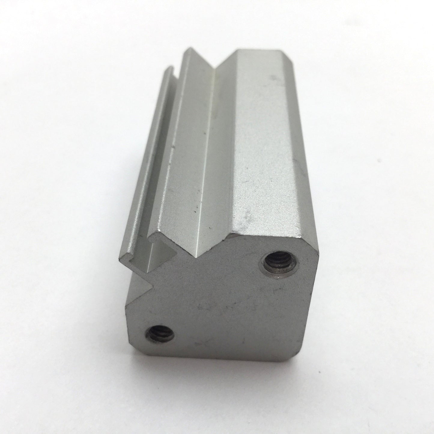 Used SMC NCDQ2A12-25D Pneumatic Cylinder, Bore: 12mm, Stroke: 25mm, Ports: M5x0.8