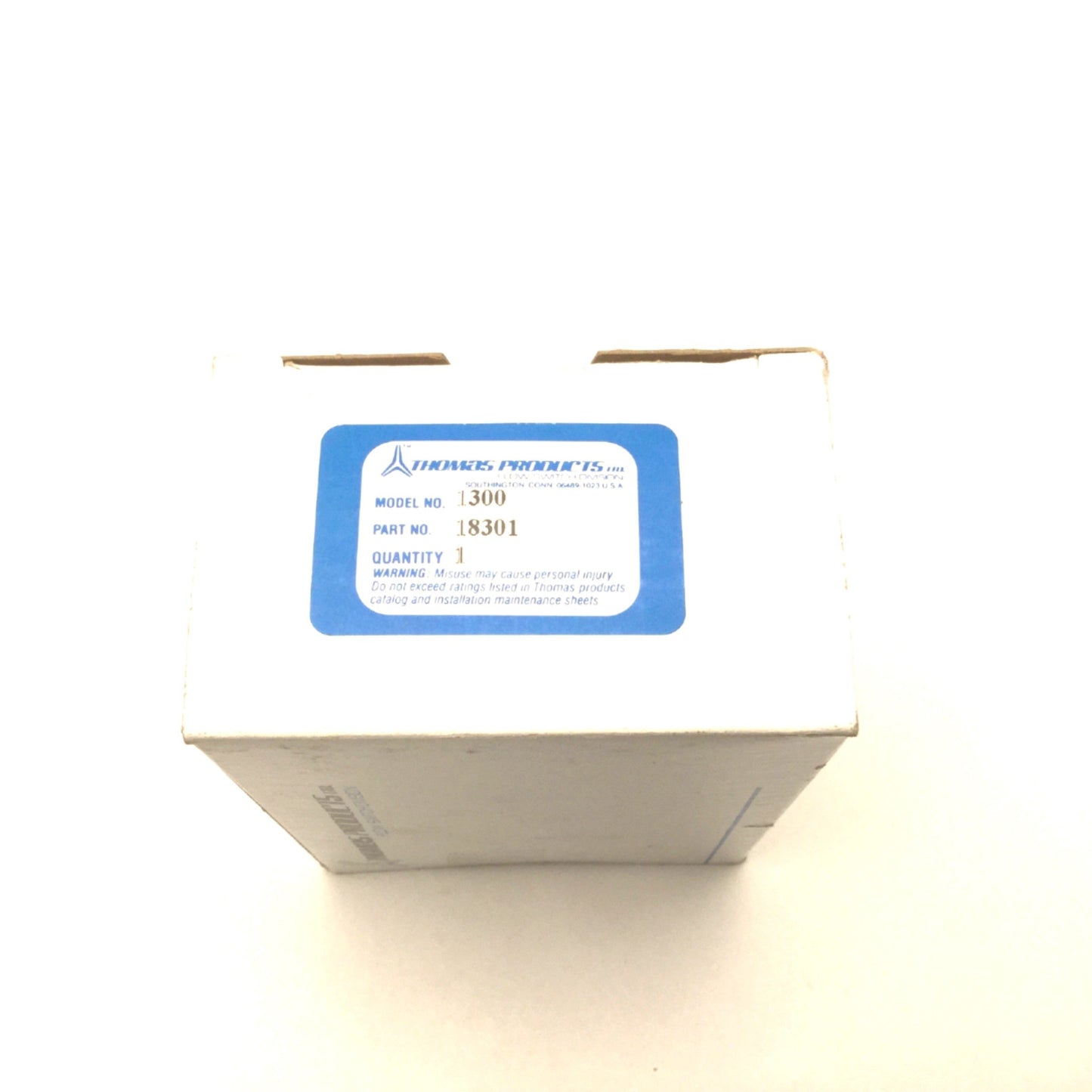 New Thomas Products 18301 Model 1300 Flow Valve, 1.5GPM, Coil: 50-240VAC, 20VA