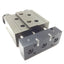 Used Phd SA042X1 Pneumatic Slide Cylinder, Stroke: 1", Bore: 0.75", Modified Actuator
