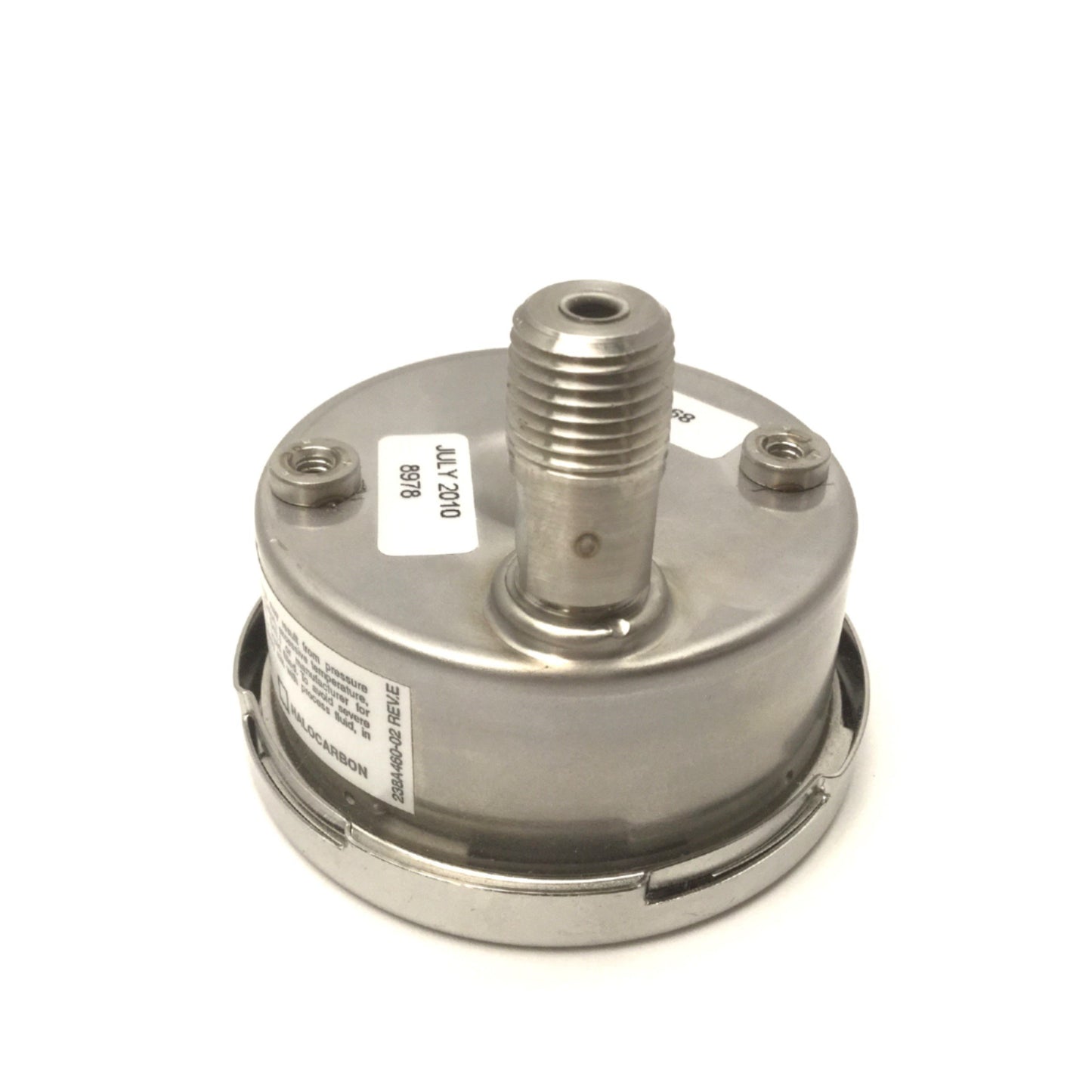 New – Open box Ashcroft 25-1009-SWL-02B-200# 2-1/2" Industrial Duralife Gauge 316 SS 200psi