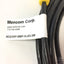 New – Open box Mencom MDE45P-8MP-RJ45-5M Ethernet Network Cordset, M12 Male Straight RJ45, 5M