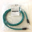 New Murr Elektronik 7700-74718-S4W0200 Shielded Ethernet Cable, RJ45 Male, Length 2M