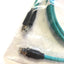 New Murr Elektronik 7700-74718-S4W0200 Shielded Ethernet Cable, RJ45 Male, Length 2M