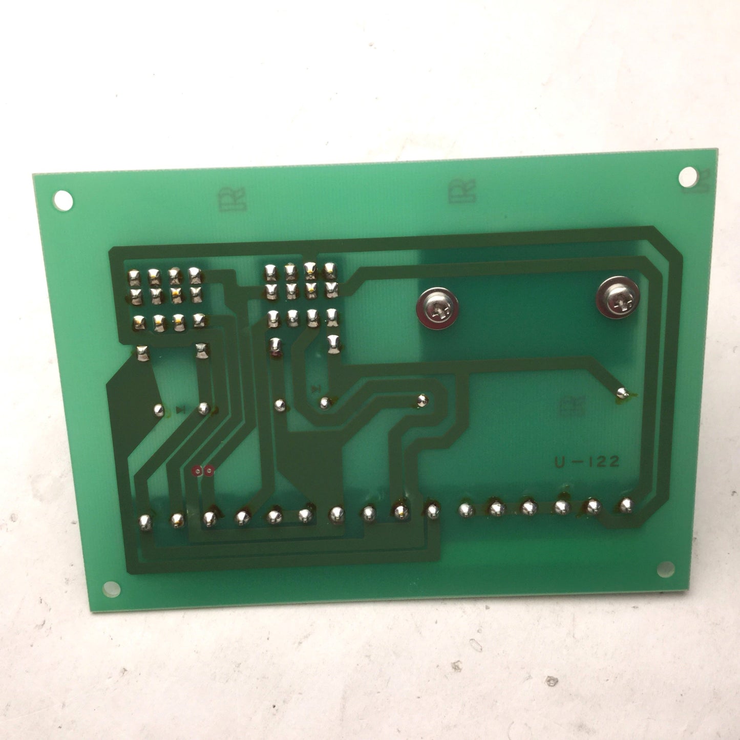 Used Unichem U-122 Circuit Board With NAIS HE2aN-S-DC24V Relay & 2x Omron MY4N Cubes