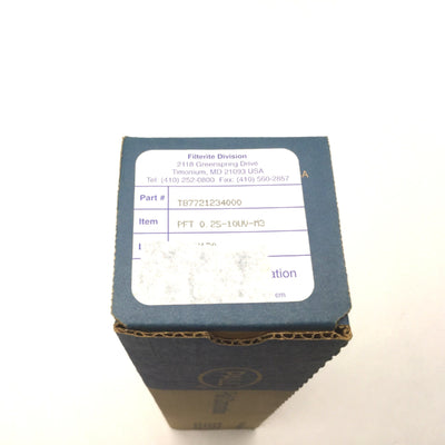 New Pall PTF 0.25-10-UV-M3 Poly-Fine II Polypropylene Filter Cartridge 0.25µm 10"