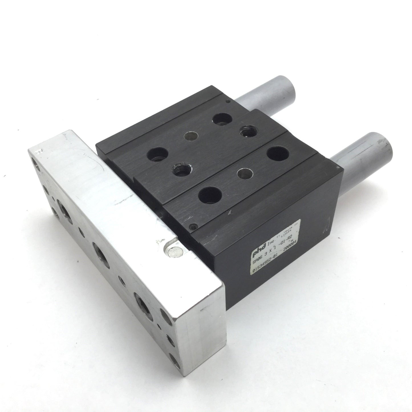 New – Open box Phd SA063X1-Q1-R2 Pneumatic Slide Cylinder, Bore 1.25", Stroke 1", Port 1/8" NPT