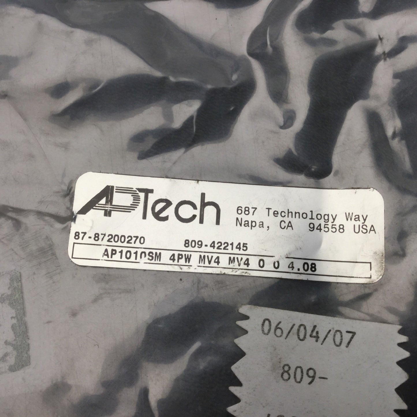 New APTECH AP1010SM 4PW MV4 MV4 0 0 4.08 Tied Diaphragm Regulator 2-100PSIG 4-Ports
