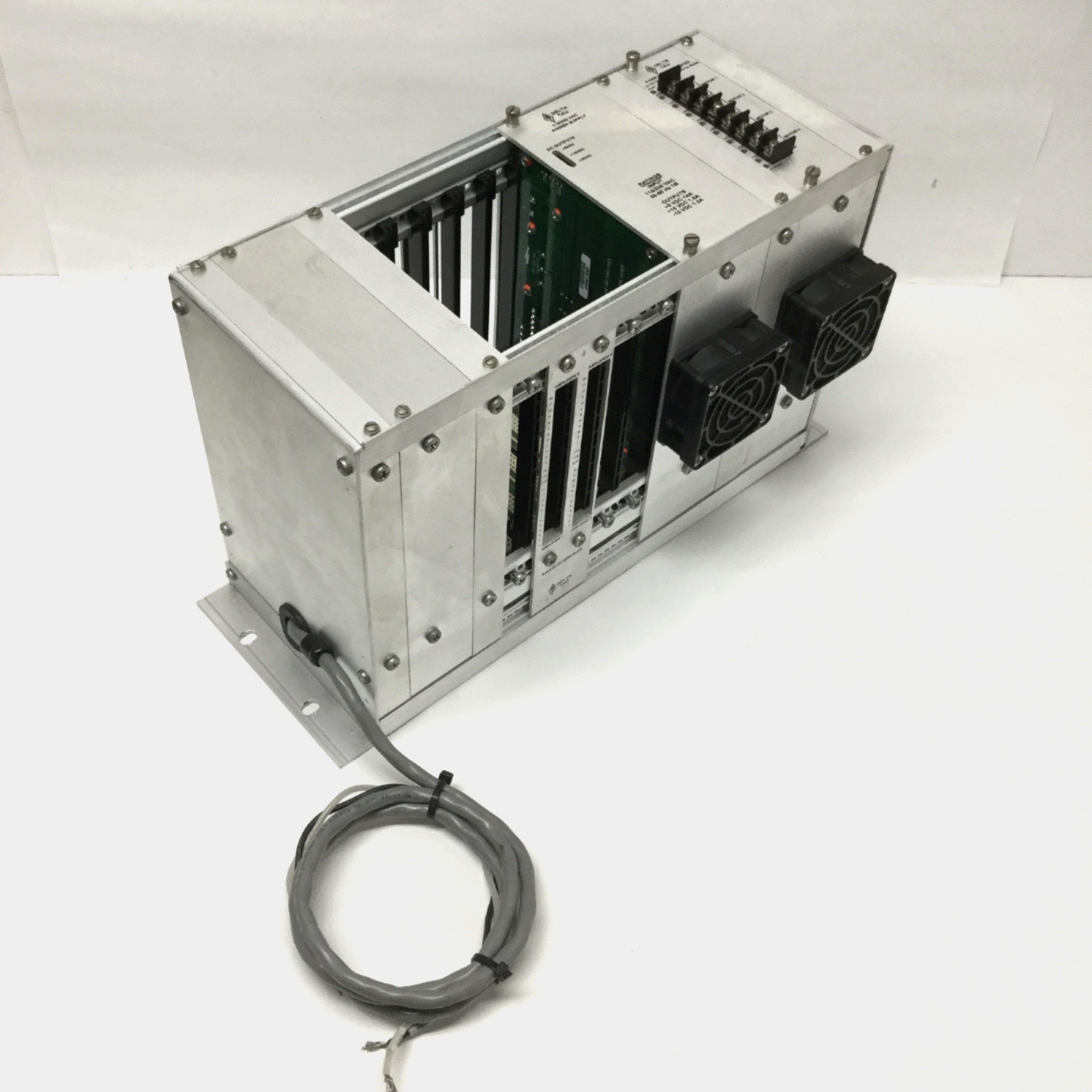 Delta Motion Rack Delta Tau UMAC Motion Control 3U Rack Chassis w/Power Supply, 4-Axis A ...