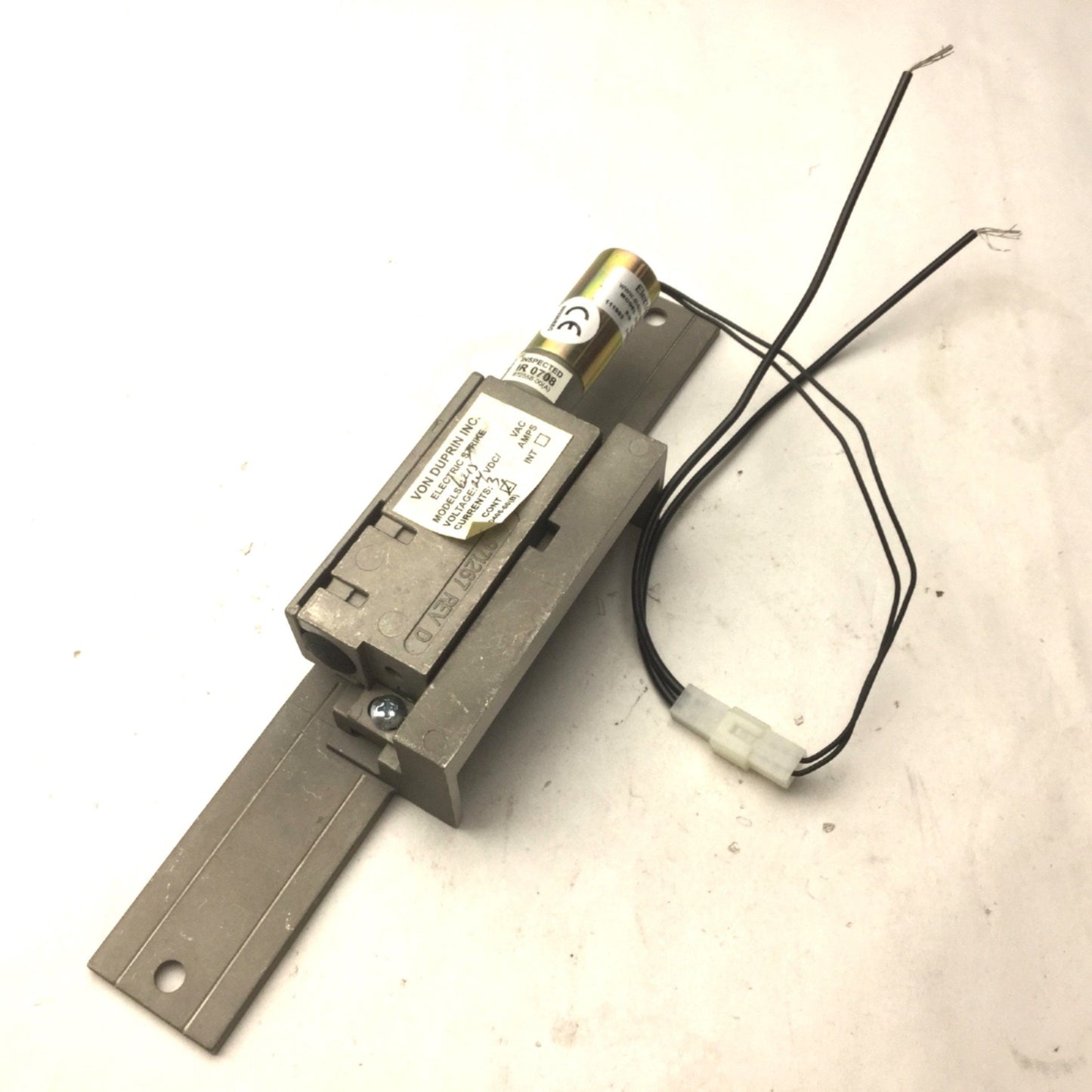 New – Open box Von Duprin 6215 Electric Strike Plate Voltage: 24VDC, 3A For Single Door