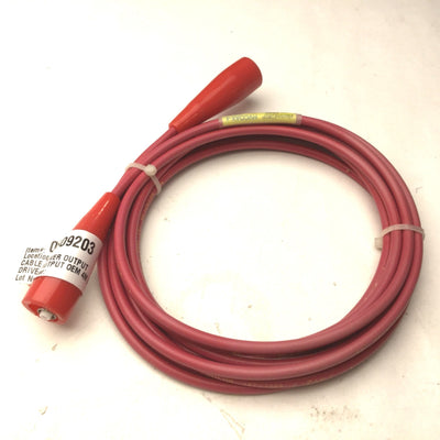 New ElectroGRIP HVCOAX-4 Driver Output Cable, Length: 4 Meters, Red