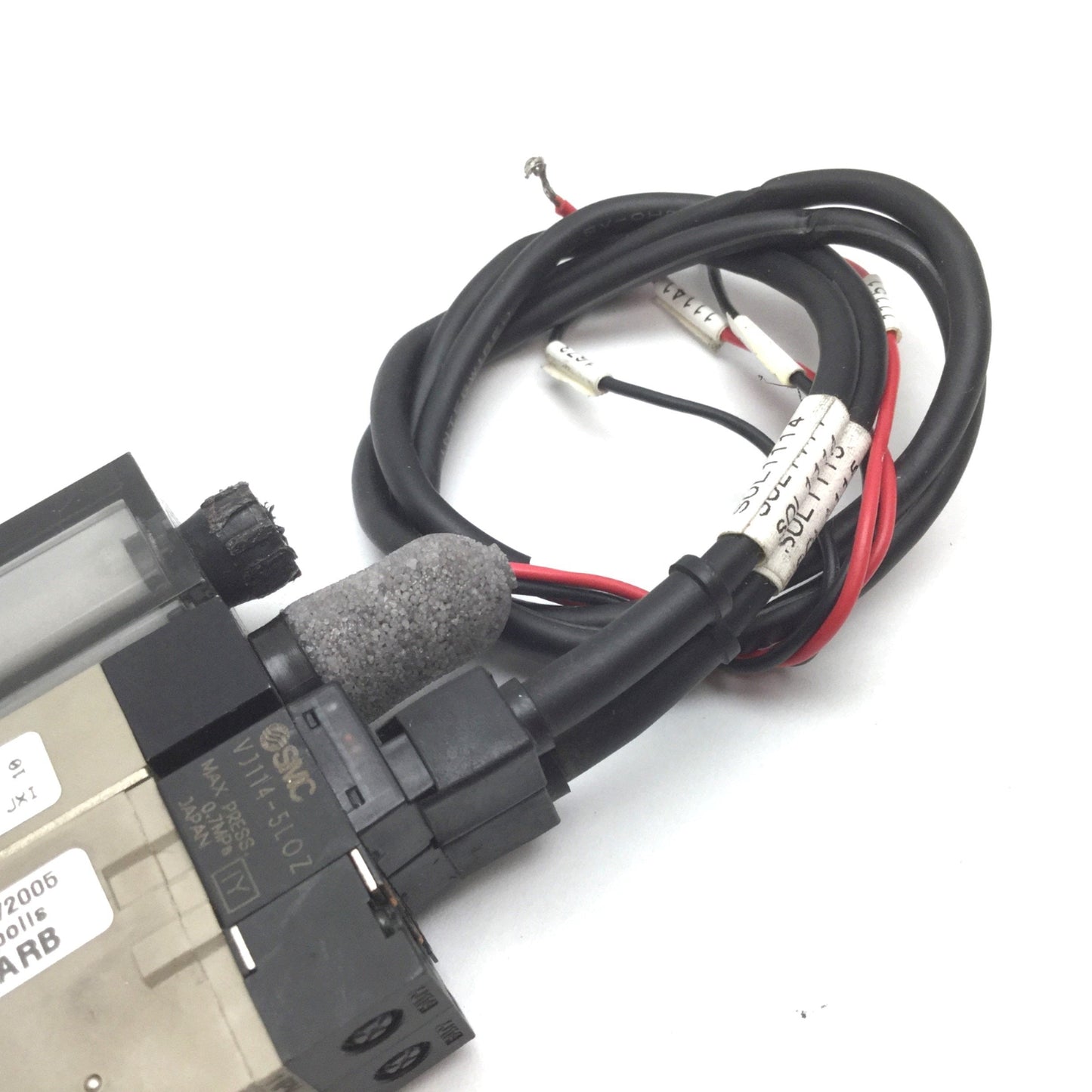 Used SMC NZX1-VAK15LOZ-D-S Vacuum Valve Solenoid Modular Sub-Assembly System 24VDC