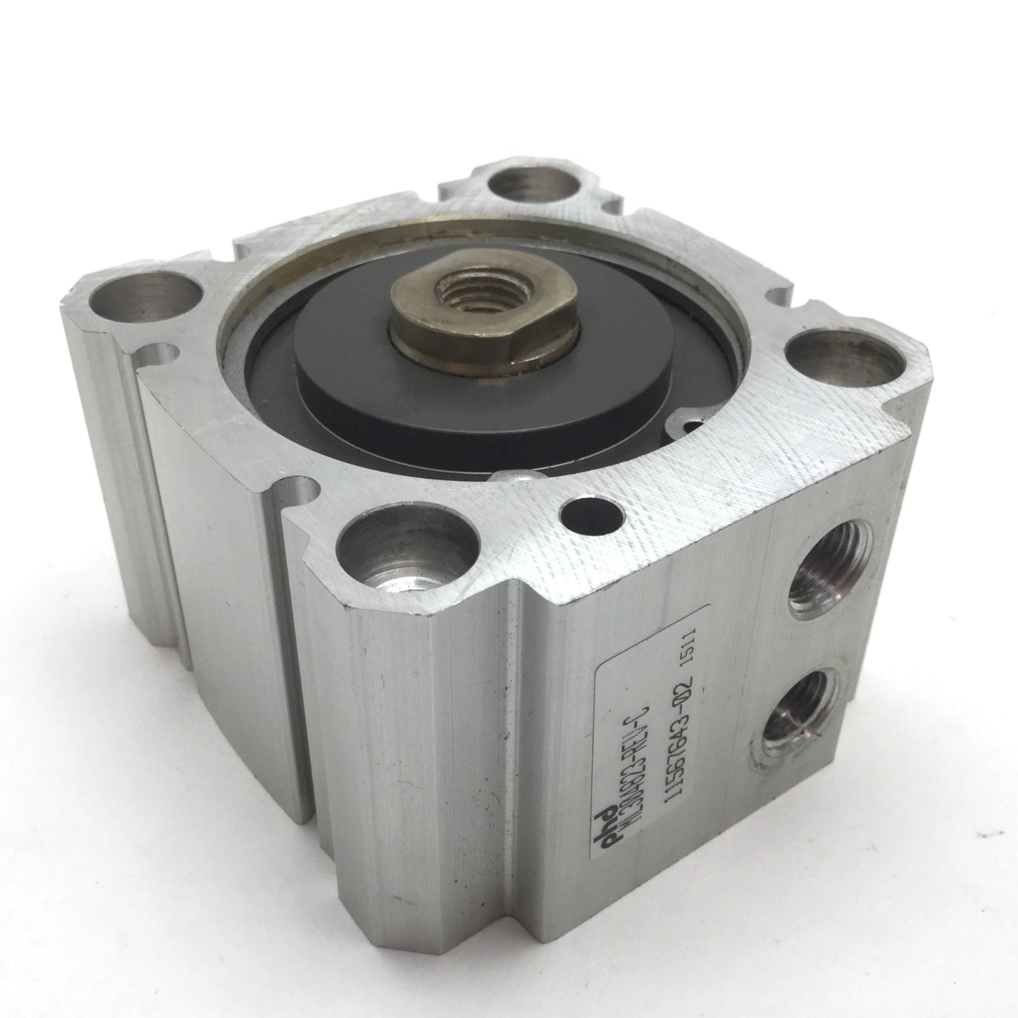 Used Phd ML304823 Pneumatic Compact Cylinder, Bore: 2", Stroke: 3/8", Ports: 1/8" NPT